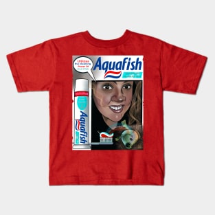 Pukey products 52 "Aquafish" Kids T-Shirt